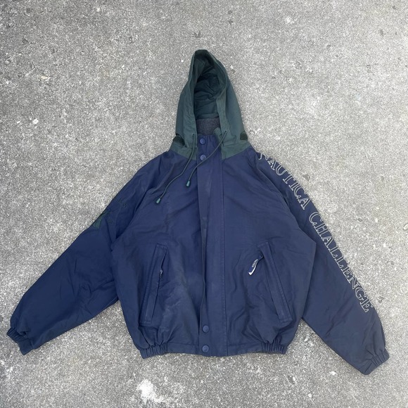 Vintage Nautica Challenge Jacket Men's Medium - Picture 2 of 6